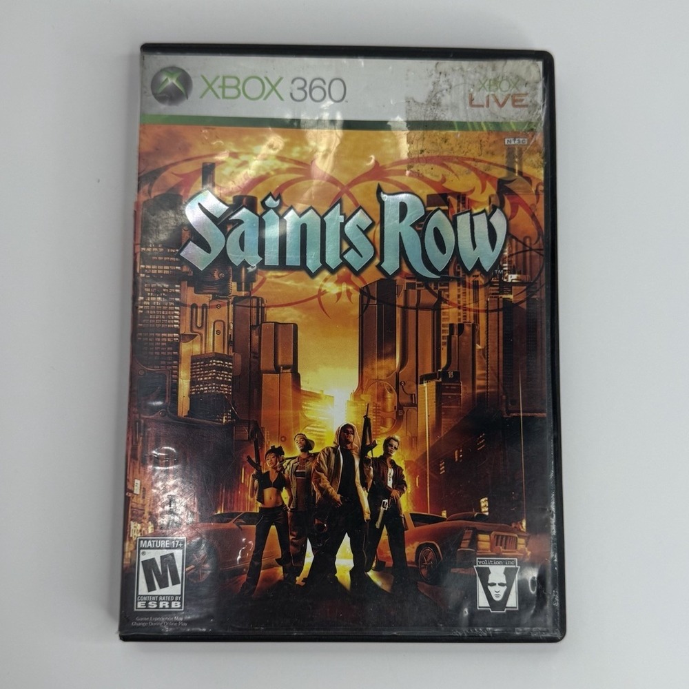 Saints Row Microsoft Xbox 360, 2008, Disk Only Untested